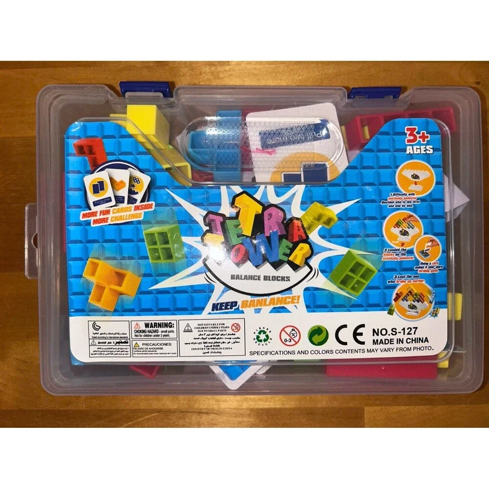 Tetra Tower Stacking Game